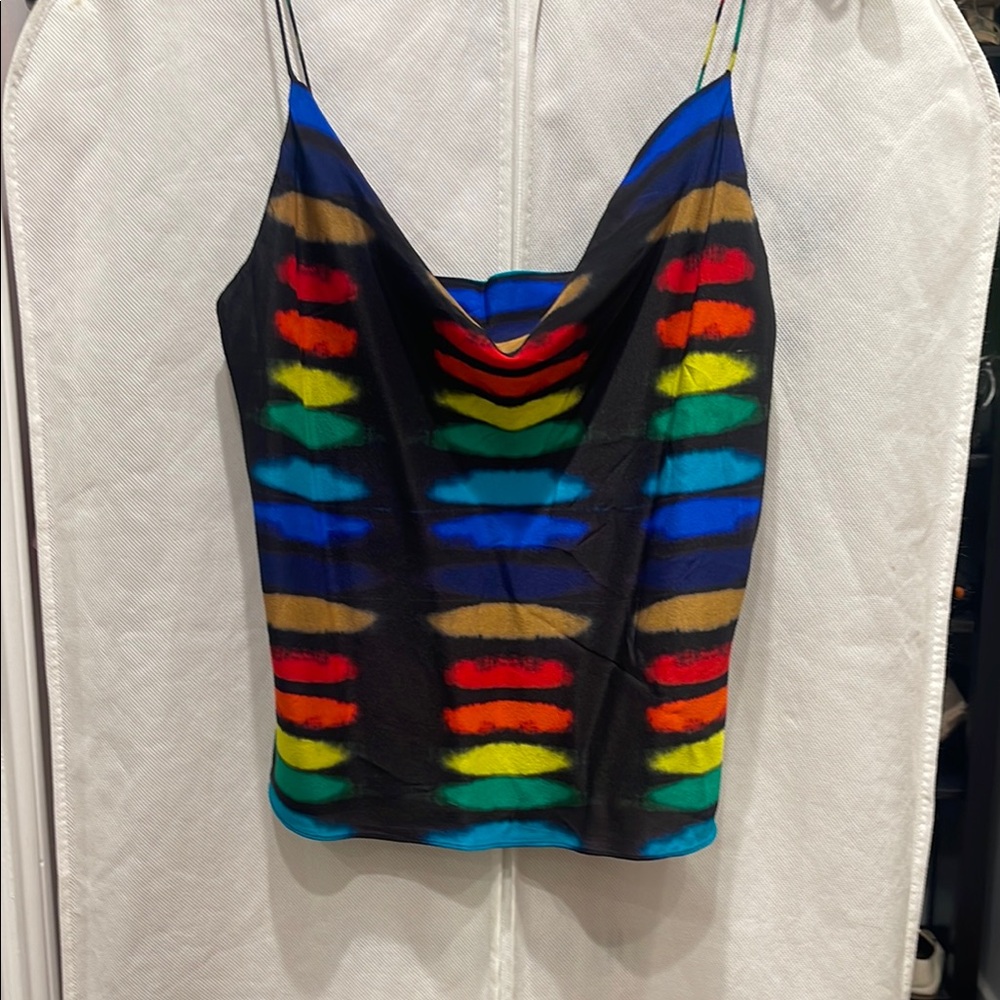 Alice + Olivia Striped Cami